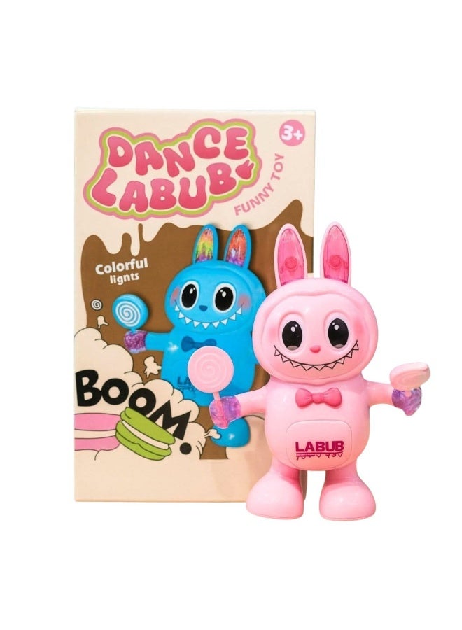 Ramadan Lantern Dance Labub Funny Toy, Colorful Lights, Bunny Character, Ages 3+ - Image 1
